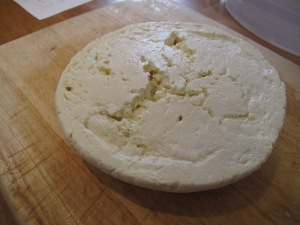 home-made cheese